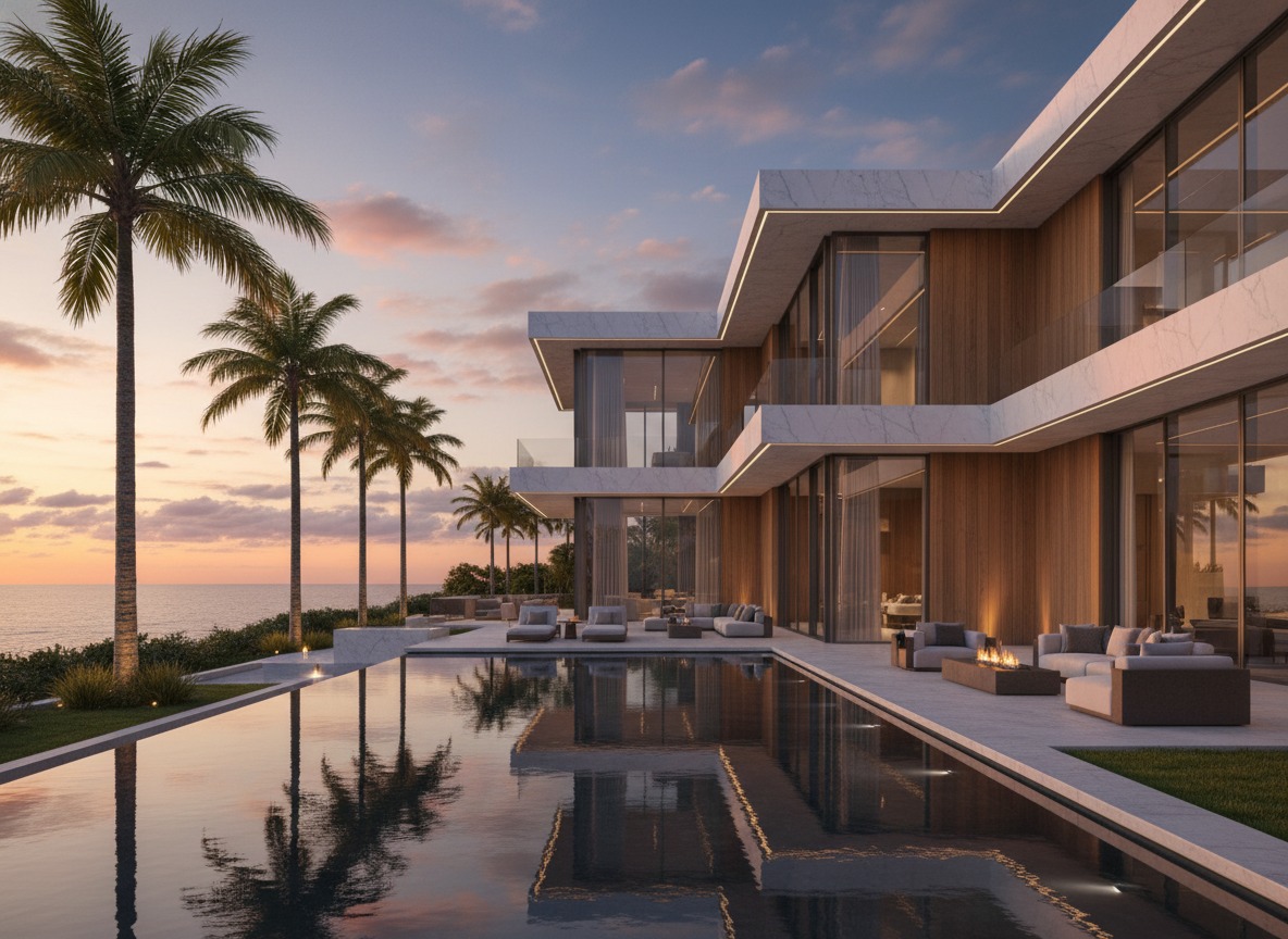 Private sanctuaries blending modern architecture with nature.
